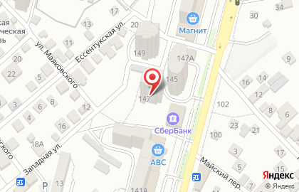 СберБанк в Ставрополе на карте