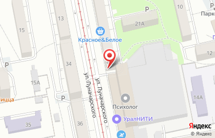 Магазин хлебобулочных изделий Смак в Железнодорожном районе на карте