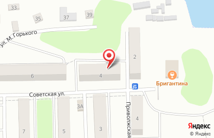 Супермаркет Домашний на Советской улице на карте
