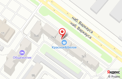 Магазин Красное & Белое в Петрозаводске на карте