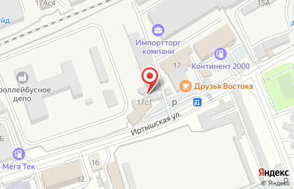 Продуктовый магазин во Владивостоке на карте