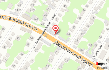 Гастроном на 26 на карте