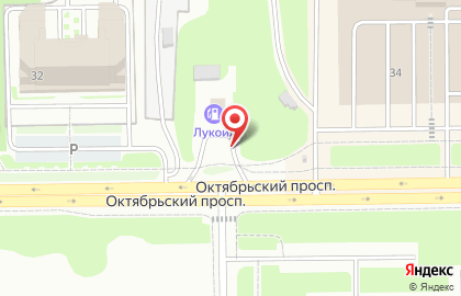 Лукойл в Кемерово на карте