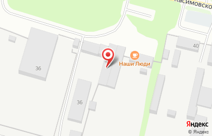 Шиномонтажная мастерская на Касимовском шоссе на карте
