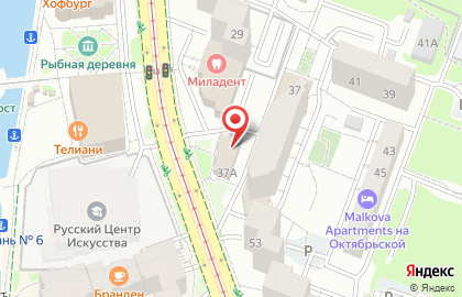 Мясной магазин в Калининграде на карте