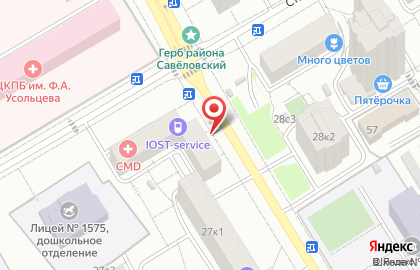 Мини-маркет Мини-маркет на Петровском парке (СЛ) на карте