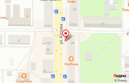 Центральная Районная Больница на улице Кирова на карте