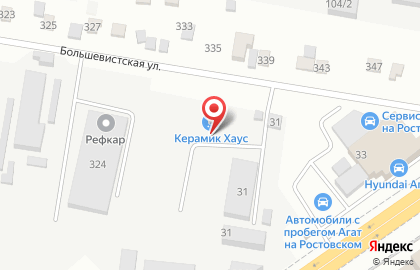 Служба грузоперевозок на ​Ростовском шоссе, 31 на карте