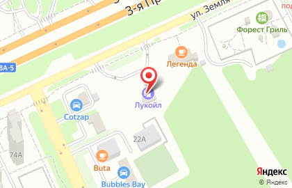 СТО Лукойл в Дзержинском районе на карте