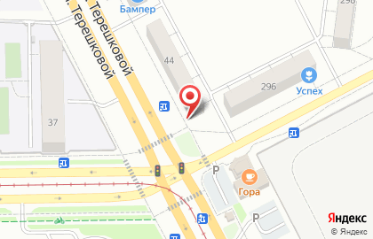 Грузовой центр Медведь на улице Терешковой на карте