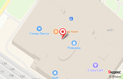 Кофейня Barista coffee2go в Октябрьском районе на карте