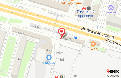 Магазин База цветов на Рязанском проспекте на карте