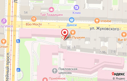 Интурион.ру на площади Восстания на карте