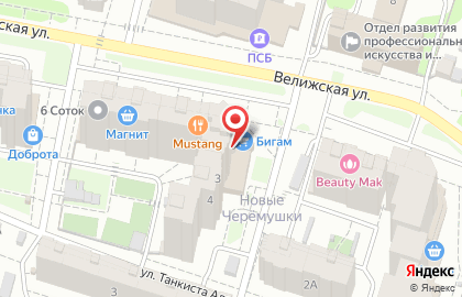 Магазин инструмента и техники Бигам в Иваново на карте
