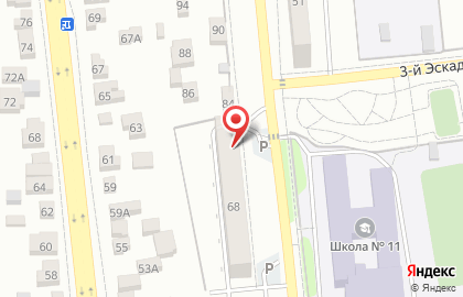 Магазин Правильная корзинка в Советском районе на карте