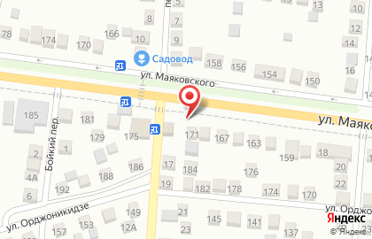 Магазин Аютинский хлеб на улице Маяковского на карте