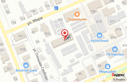 Магазин Мебель, магазин в Волгограде на карте