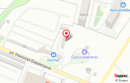 Автомойка самообслуживания Karcher в Московском районе на карте