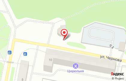Шиномонтажная мастерская на улице Чернова на карте