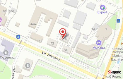 Салон красоты Эдем на улице Ленина на карте