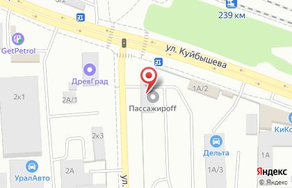 ООО Арт-Лайн на улице Косарева на карте