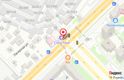 Билборды (6х3 м) от РА Экспресс-Сити в Дзержинском районе на карте