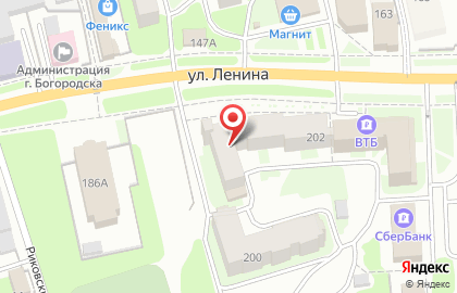 Центральная библиотека, г. Богородск на карте