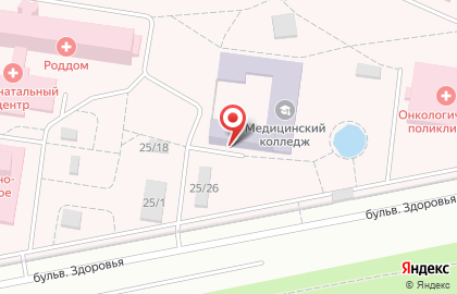 Тольяттинский медицинский колледж в Автозаводском районе на карте