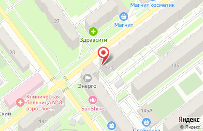 Магазин 9% на Нагорной улице на карте