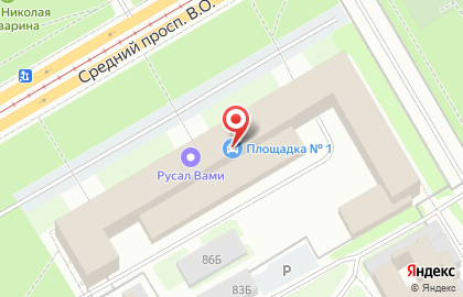 Компания ЦИНК МЕТАЛЛ на Среднем проспекте В.О. на карте