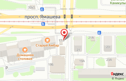 Татарская кухня на проспекте Ямашева на карте