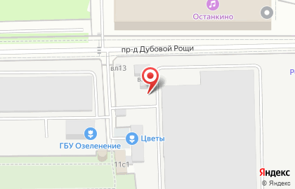 Мосзеленхоз гуп на карте