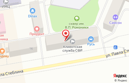 Магазин ткани и швейной фурнитуры Ткани на карте