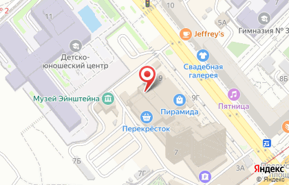 Копицентр Офисмаг на Краснознаменской улице на карте