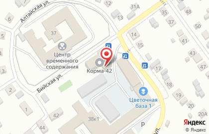 Виктория на Бийской улице на карте