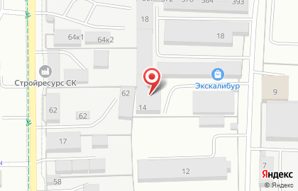 Типография Кавказинтерпресс в Трудовом проезде на карте