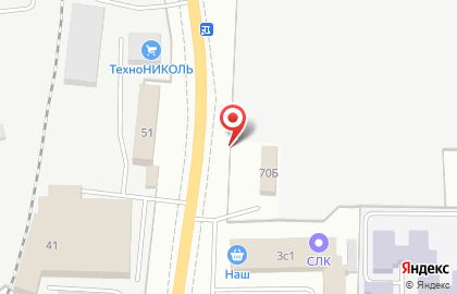 Шиномонтажная мастерская на Трактовой улице, 70В на карте