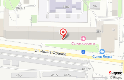 Империя Цвета на улице Ивана Франко на карте