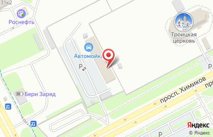 Автомойка в Кемерово на карте