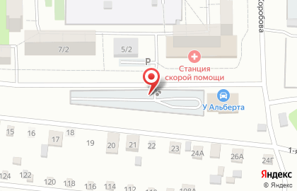 Автостоянка Новые технологии на карте
