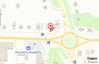 Продуктовый магазин Шамкир на карте
