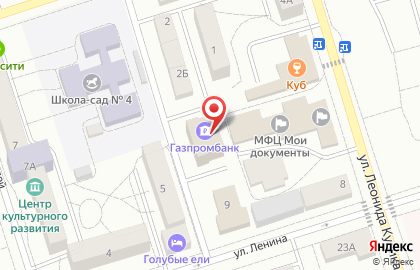Банкомат Газпромбанк, г. Шелехов в Шелехове на карте