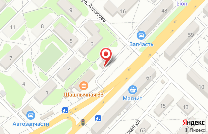 Торгово-сервисная компания Живой родник в Краснооктябрьском районе на карте