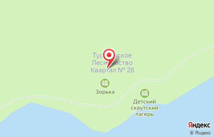 Детский оздоровительный лагерь Зорька на карте