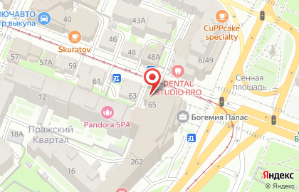 Зоомагазин ЗооСфера на улице Максима Горького на карте