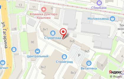 Декор центр на улице Марата на карте