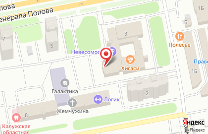 Многопрофильный детский центр BabyZone на улице Генерала Попова на карте