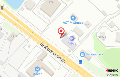 Автосервис в Санкт-Петербурге на карте