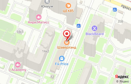 Независимый центр рентгенодиагностики Пикассо на метро Проспект Просвещения на карте