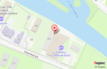 Ресторан На речке в Петроградском районе на карте